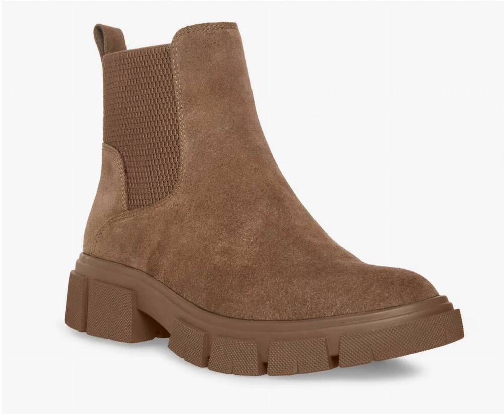 NEW BLONDO women's posey waterproof bootie in dark taupe